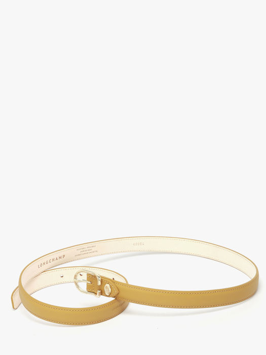 Longchamp Ceinture archive 20mm Riem Geel